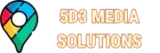 5D3 Media logo with Google Map icon