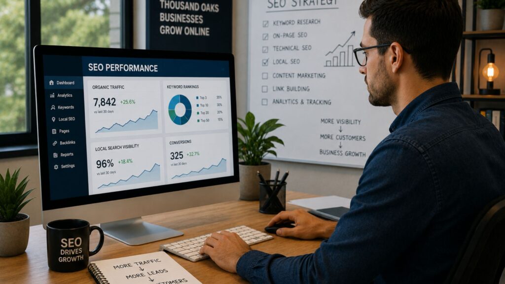 How can SEO help my Thousand Oaks business get more customers?